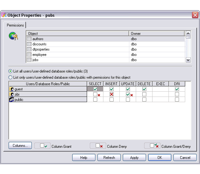 SQL Server Manager - Zestaw narzędzi do zarządzania usługami MS SQL Server, MS SQL Server Agent.