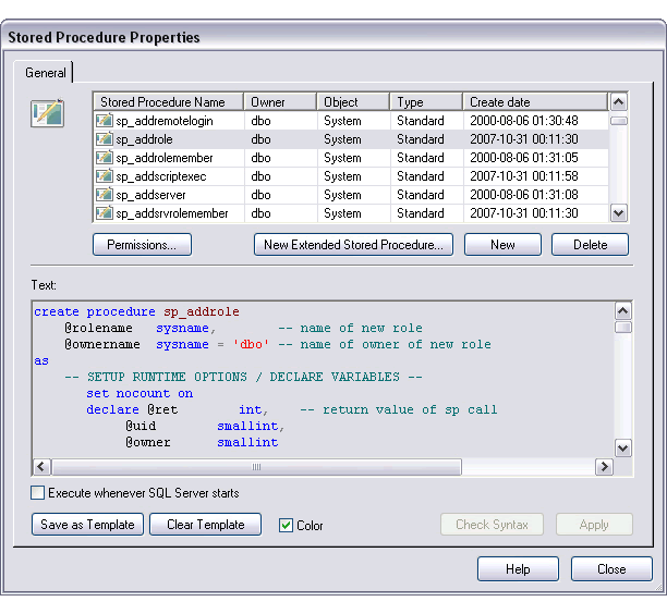 SQL Server Manager - Zestaw narzędzi do zarządzania usługami MS SQL Server, MS SQL Server Agent.