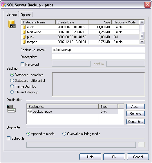 SQL Server Manager - Zestaw narzędzi do zarządzania usługami MS SQL Server, MS SQL Server Agent.