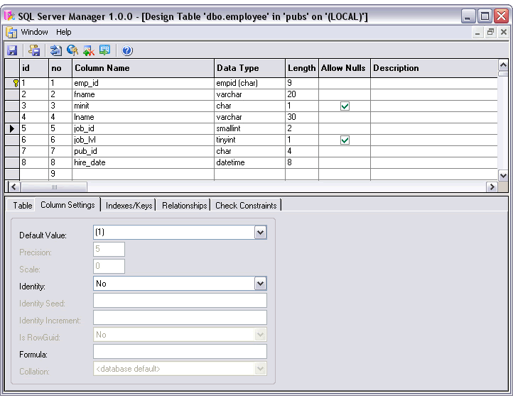 SQL Server Manager - Zestaw narzędzi do zarządzania usługami MS SQL Server, MS SQL Server Agent.